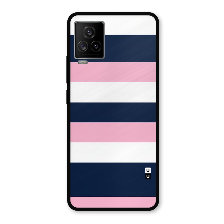 Play In Pastels Metal Back Case for iQOO 7 Legend 5G