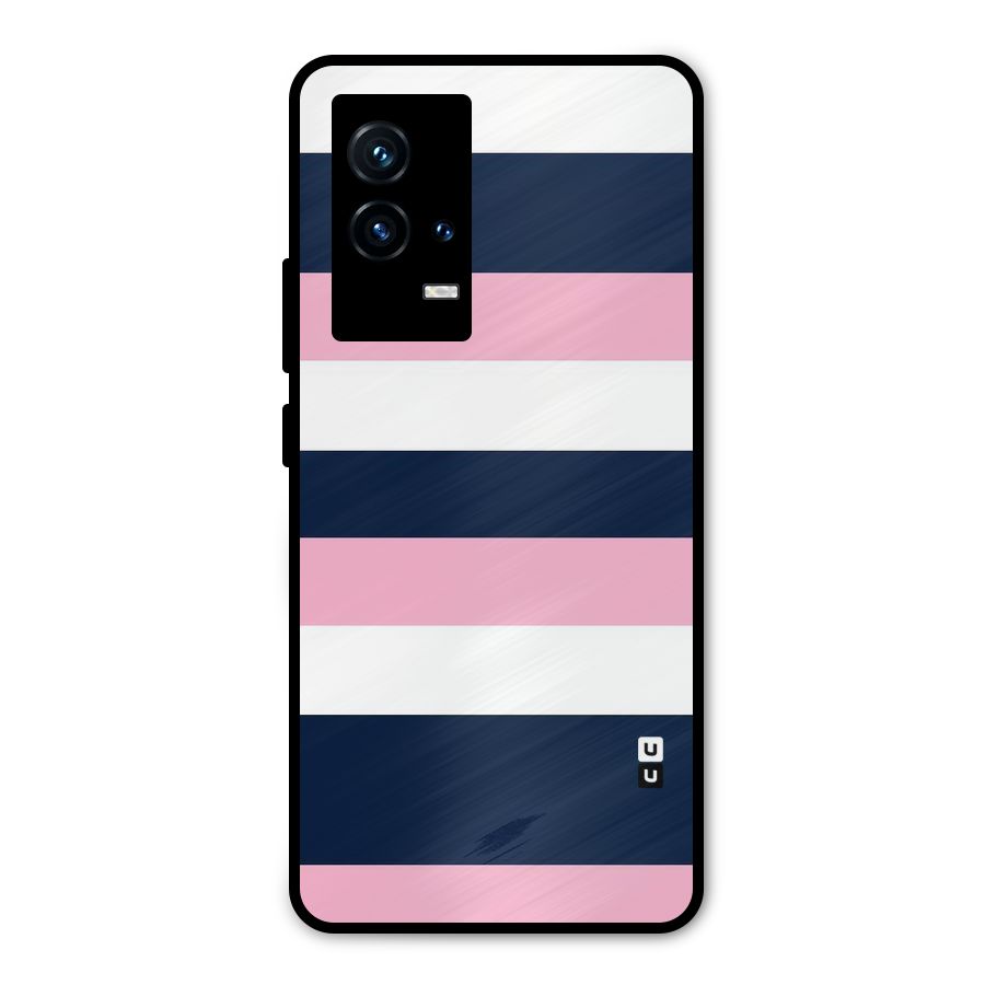 Play In Pastels Metal Back Case for iQOO 9 5G