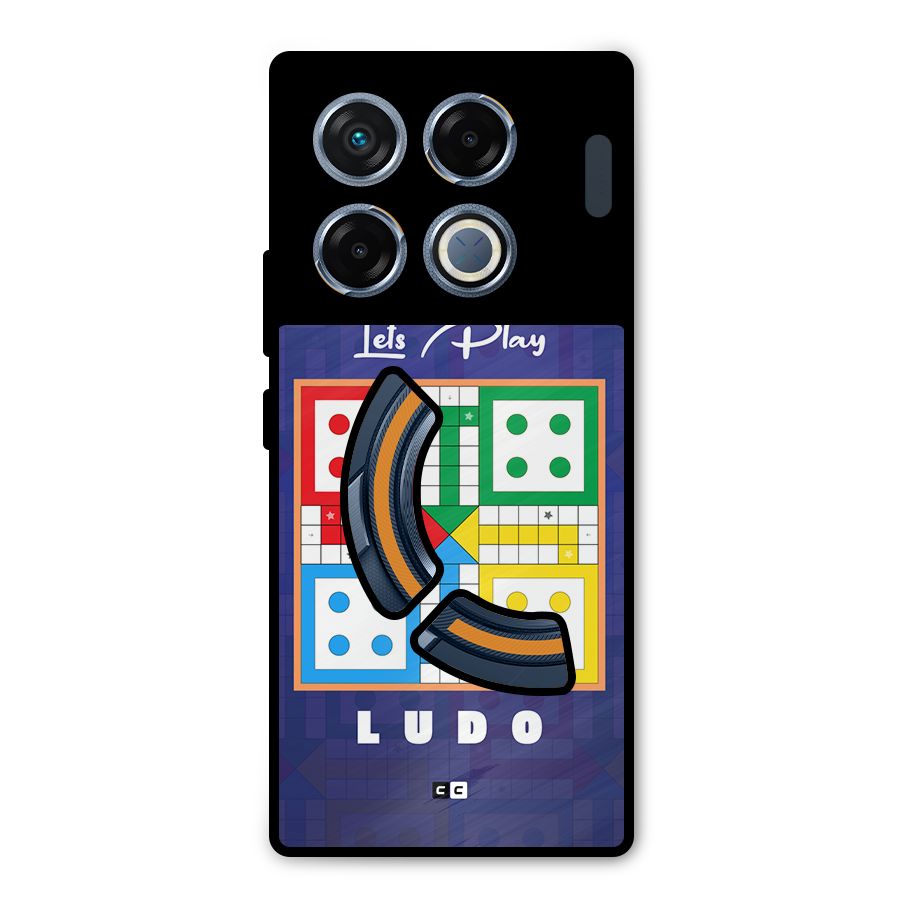 Play Life Metal Back Case for Infinix GT 20 Pro
