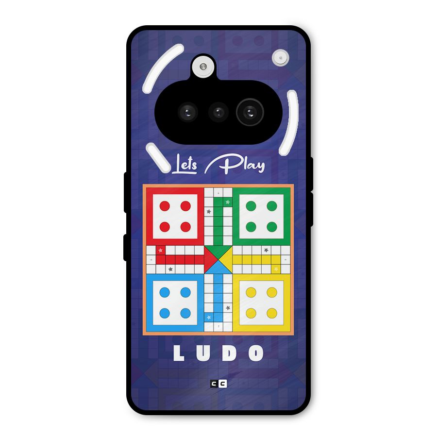 Play Life Metal Back Case for Nothing Phone 3a