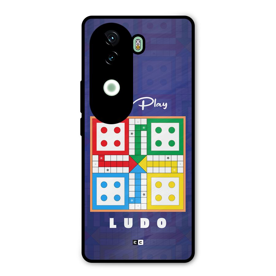 Play Life Metal Back Case for Vivo V40e