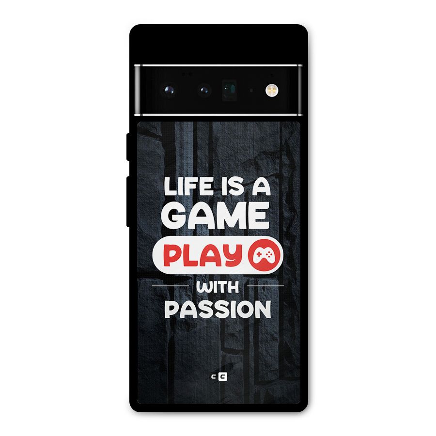 Play With Passion Metal Back Case for Google Pixel 6 Pro