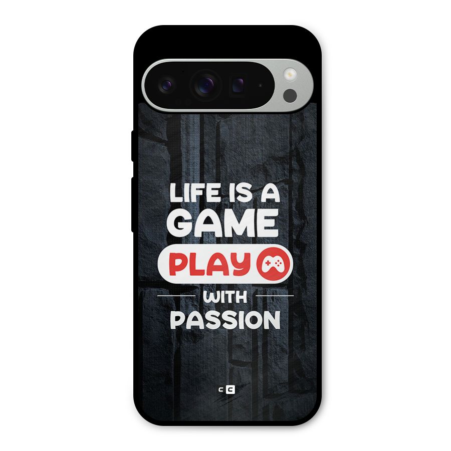 Play With Passion Metal Back Case for Google Pixel 9 Pro XL