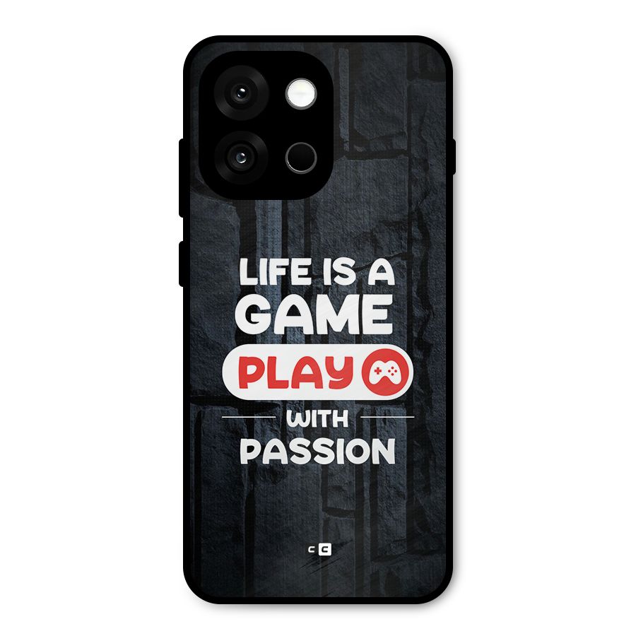 Play With Passion Metal Back Case for OnePlus 13s