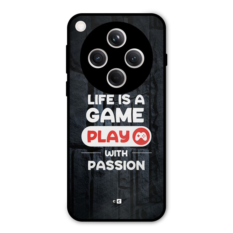 Play With Passion Metal Back Case for Oppo Find X8