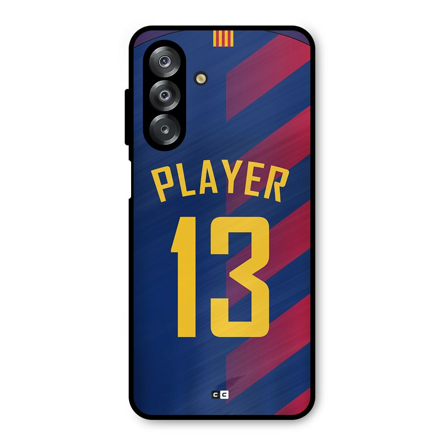 Player Thirteen Metal Back Case for Galaxy A26