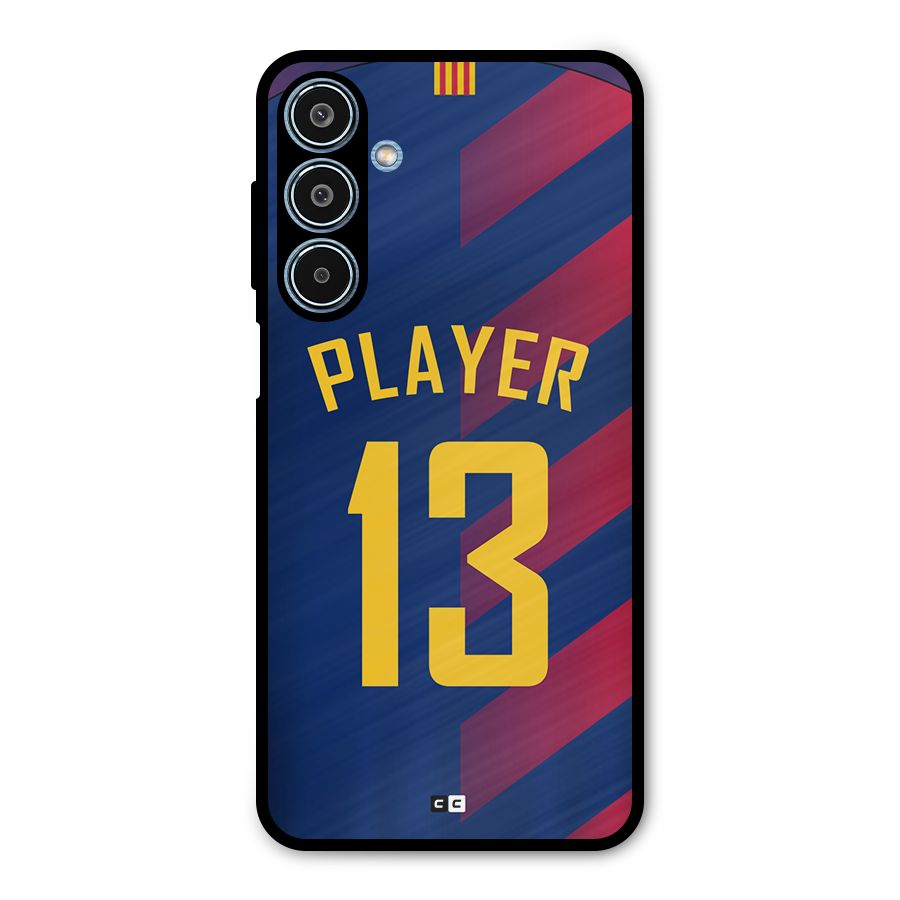 Player Thirteen Metal Back Case for Galaxy M35