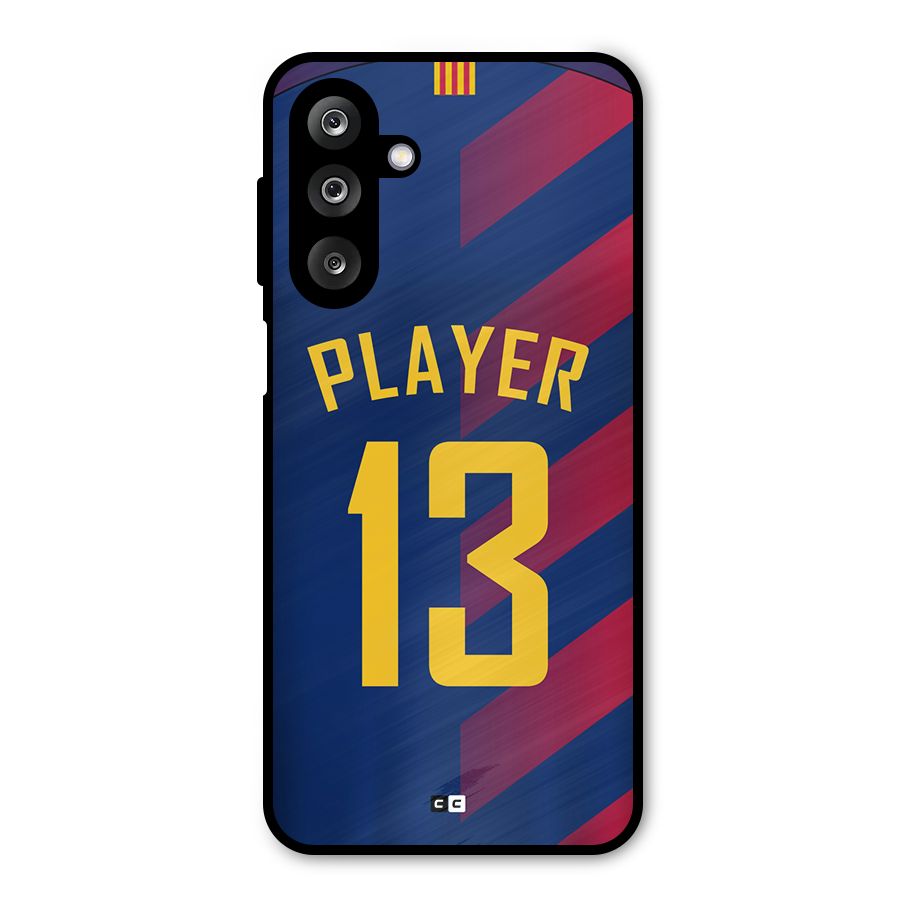 Player Thirteen Metal Back Case for Galaxy M36