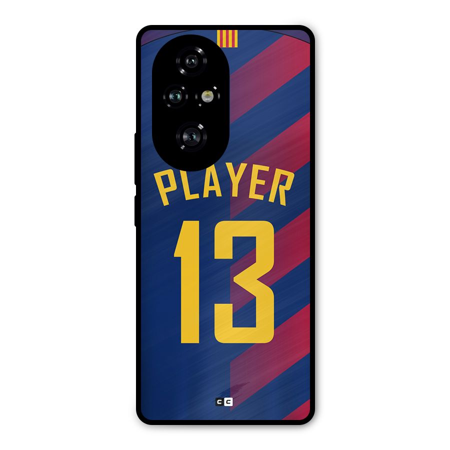 Player Thirteen Metal Back Case for Honor 200 Pro