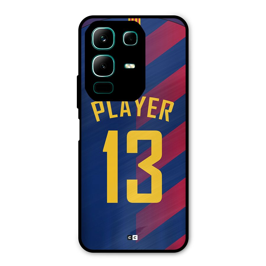 Player Thirteen Metal Back Case for Infinix Note 50x