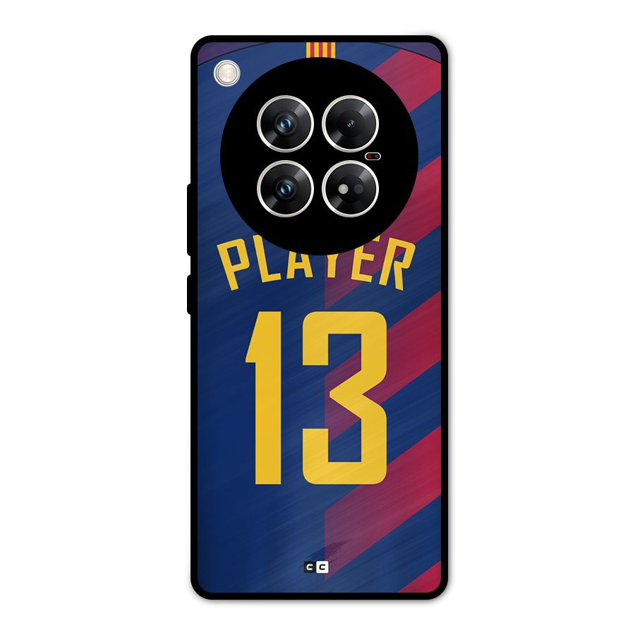 Player Thirteen Metal Back Case for Infinix Zero 40 5G