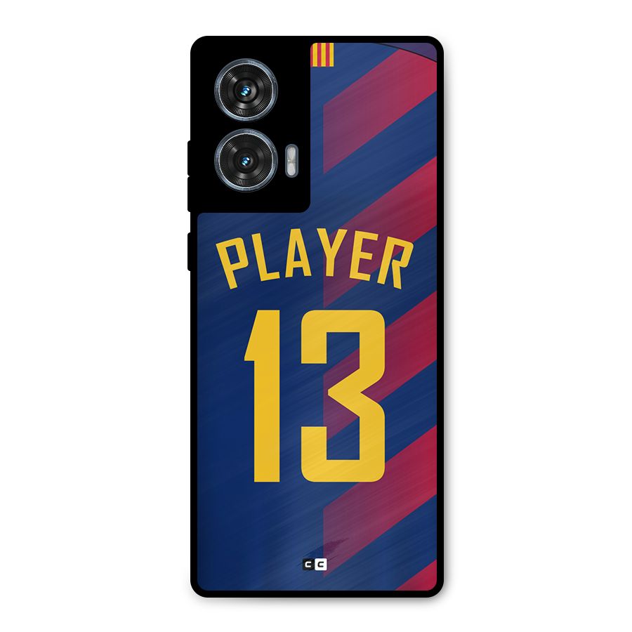 Player Thirteen Metal Back Case for Motorola Edge 50 Fusion