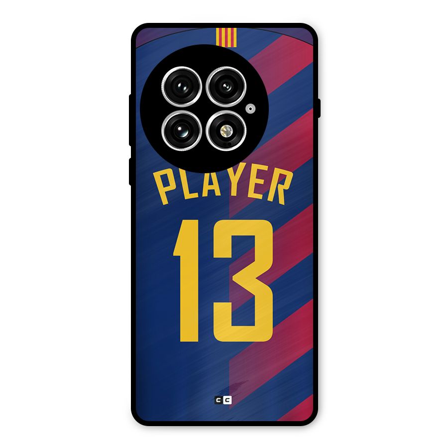 Player Thirteen Metal Back Case for OnePlus 13