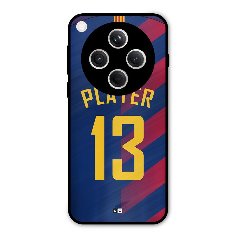 Player Thirteen Metal Back Case for Oppo Find X8