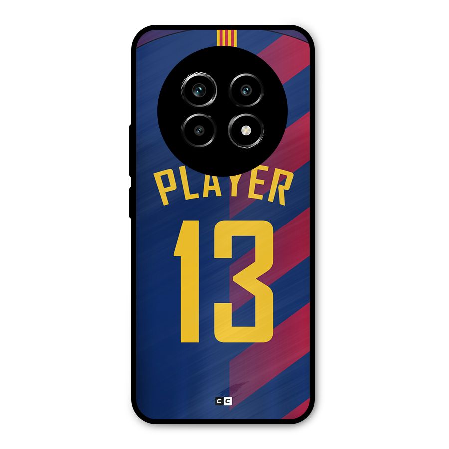 Player Thirteen Metal Back Case for Realme 13 Pro