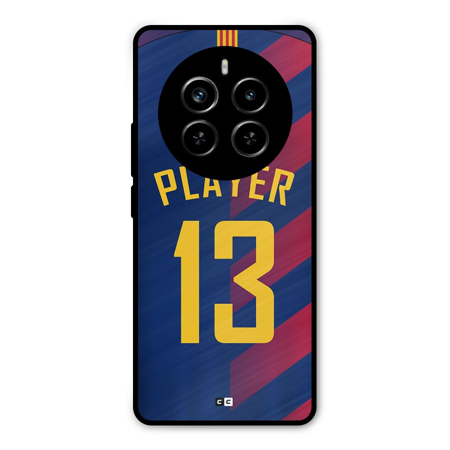 Player Thirteen Metal Back Case for Realme P1 Pro