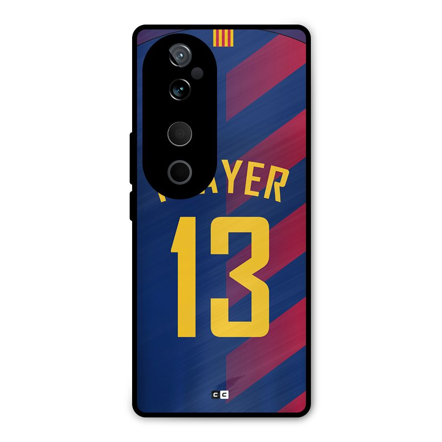 Player Thirteen Metal Back Case for Vivo T3 Ultra