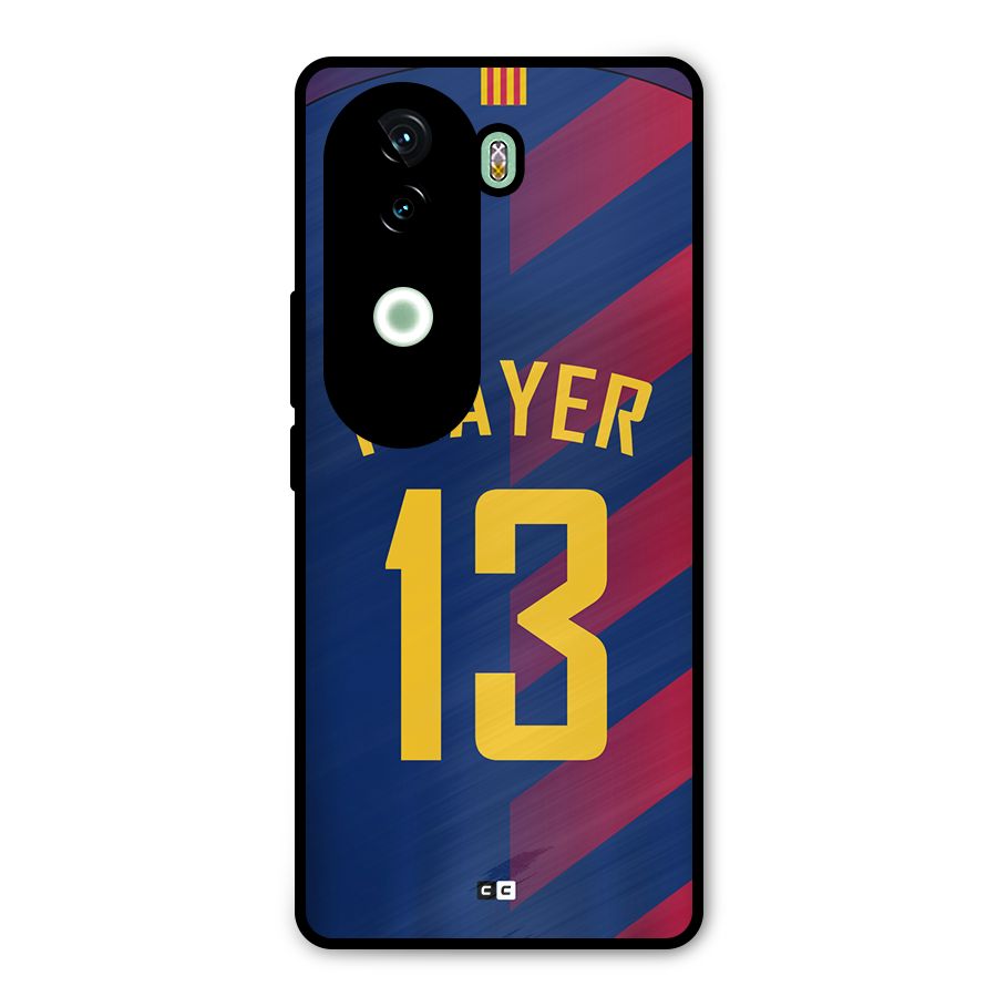Player Thirteen Metal Back Case for Vivo V40e