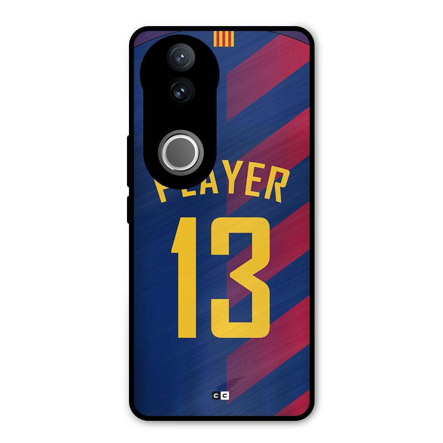 Player Thirteen Metal Back Case for Vivo V50e