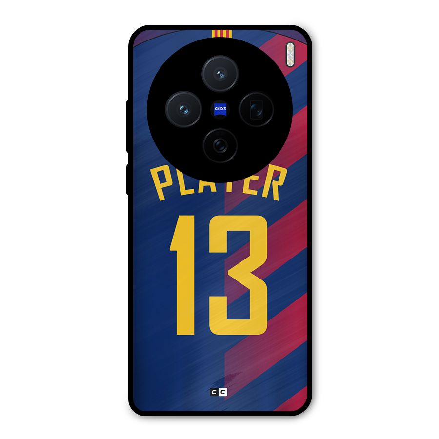 Player Thirteen Metal Back Case for Vivo X200