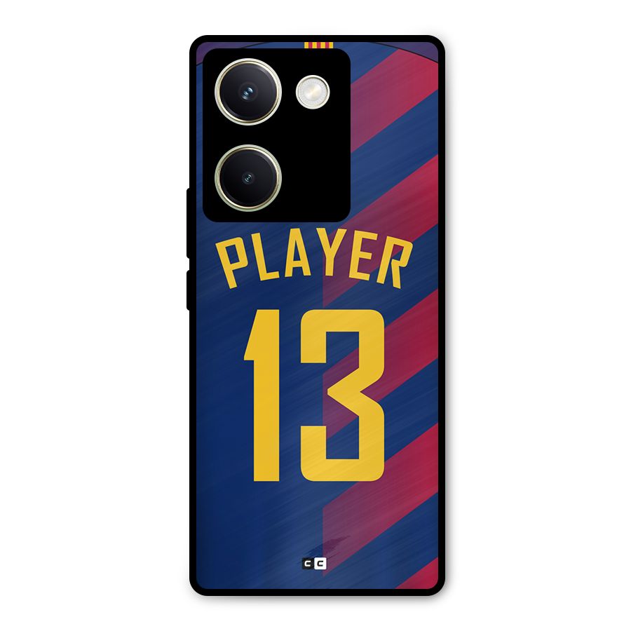 Player Thirteen Metal Back Case for Vivo Y200 Pro