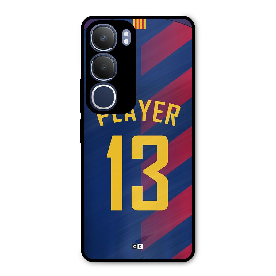 Player Thirteen Metal Back Case for Vivo Y29