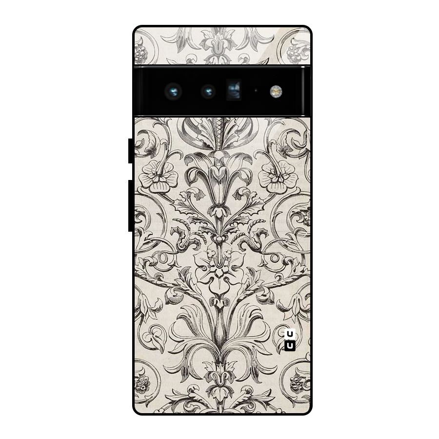Pleasing Artsy Design Glass Back Case for Google Pixel 6 Pro