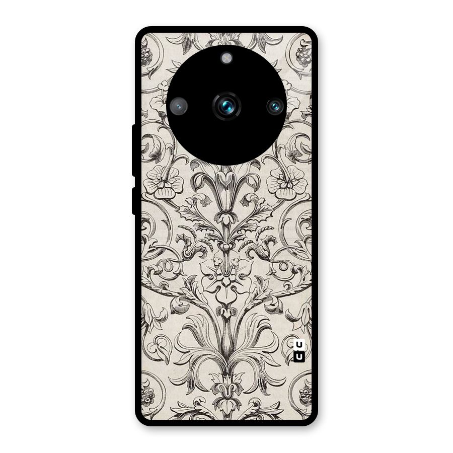 Pleasing Artsy Design Glass Back Case for Realme 11 Pro