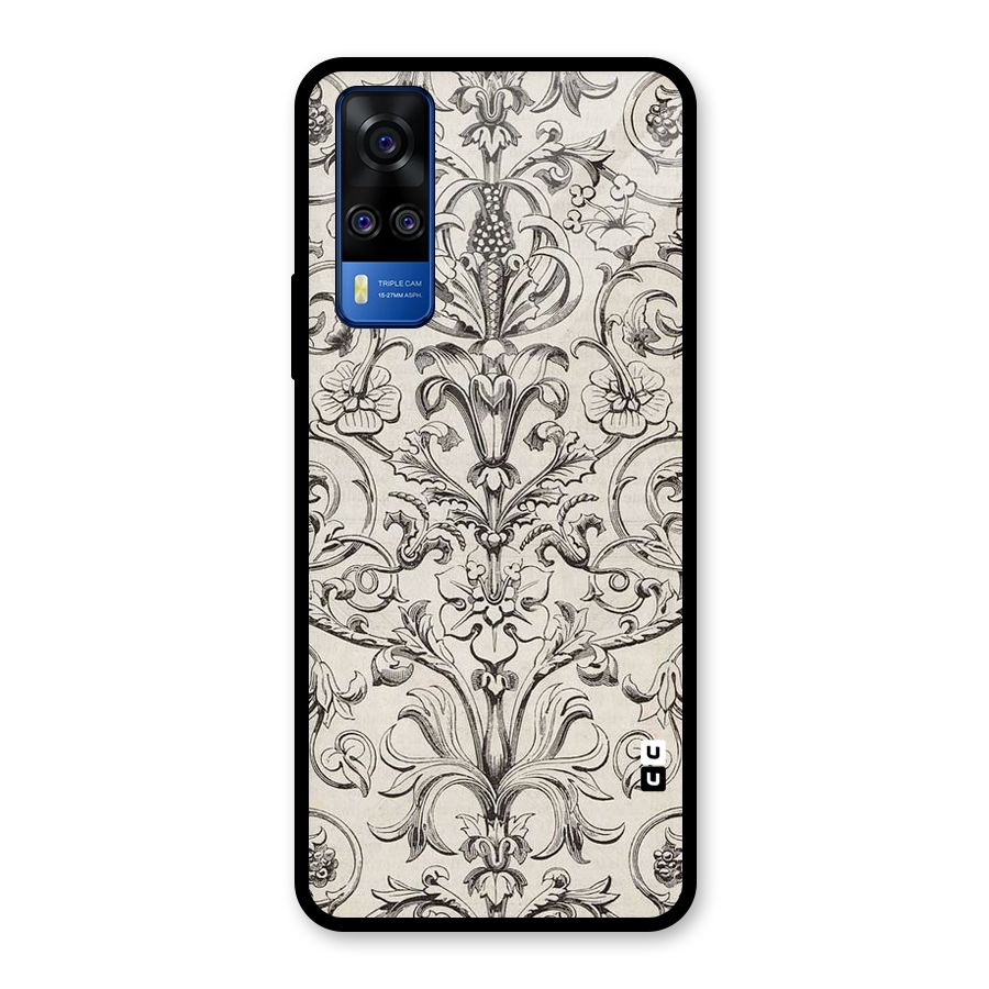 Pleasing Artsy Design Glass Back Case for Vivo Y31