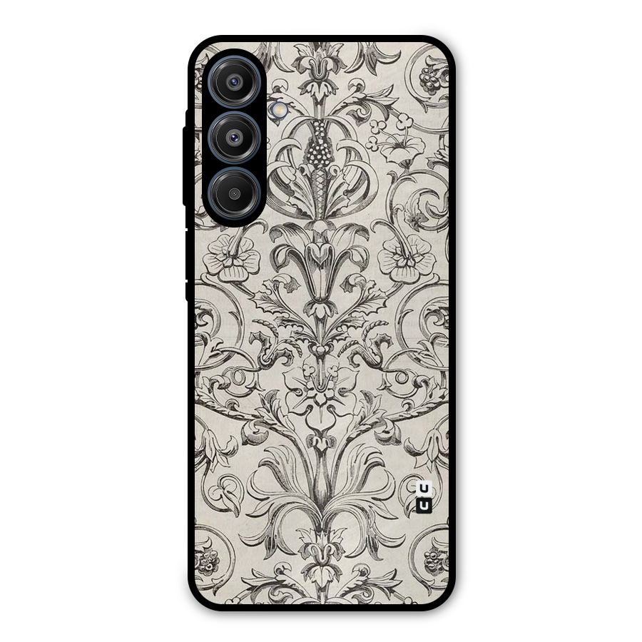 Pleasing Artsy Design Metal Back Case for Galaxy A16 5G
