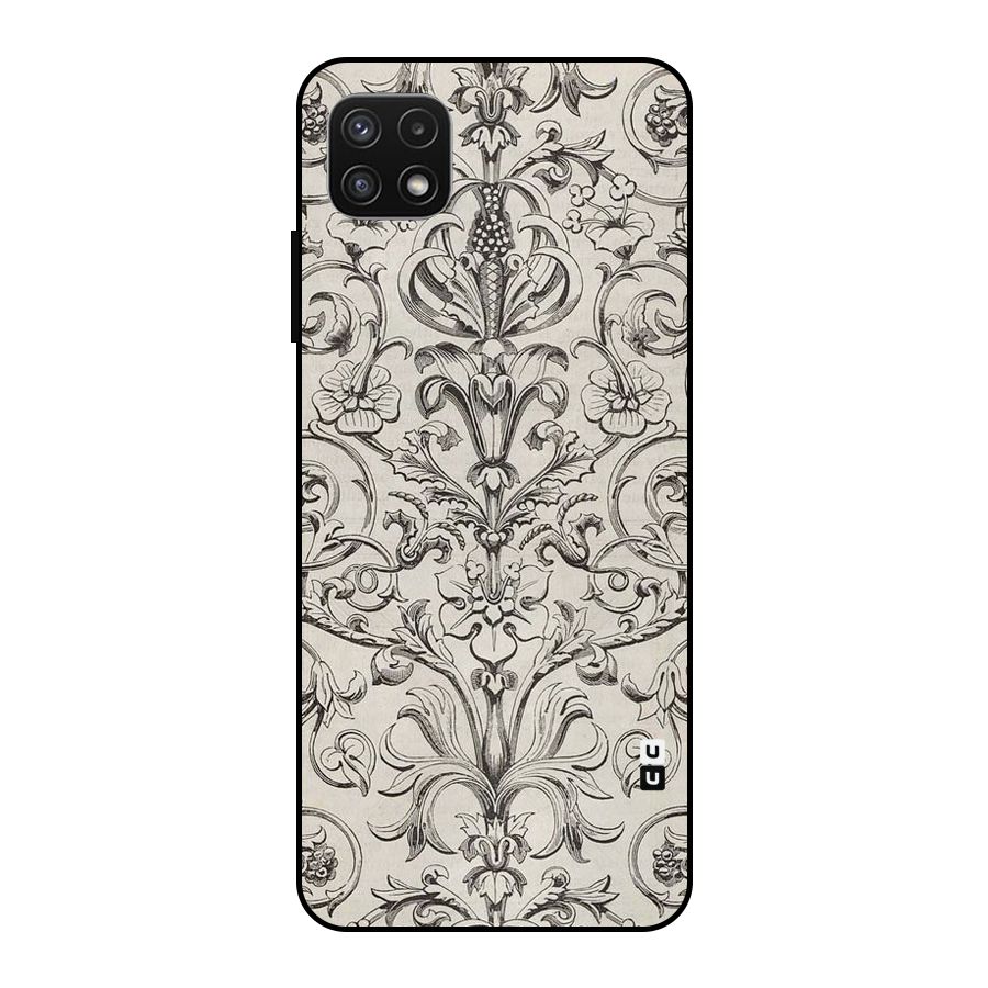 Pleasing Artsy Design Metal Back Case for Galaxy A22 5G