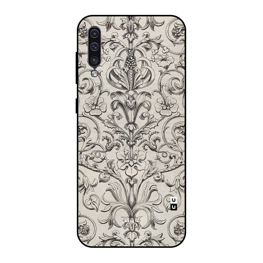 Pleasing Artsy Design Metal Back Case for Galaxy A50