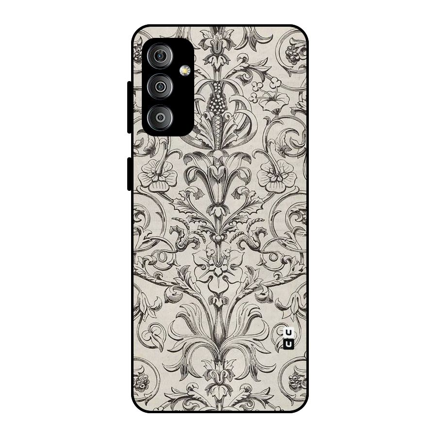 Pleasing Artsy Design Metal Back Case for Galaxy F23