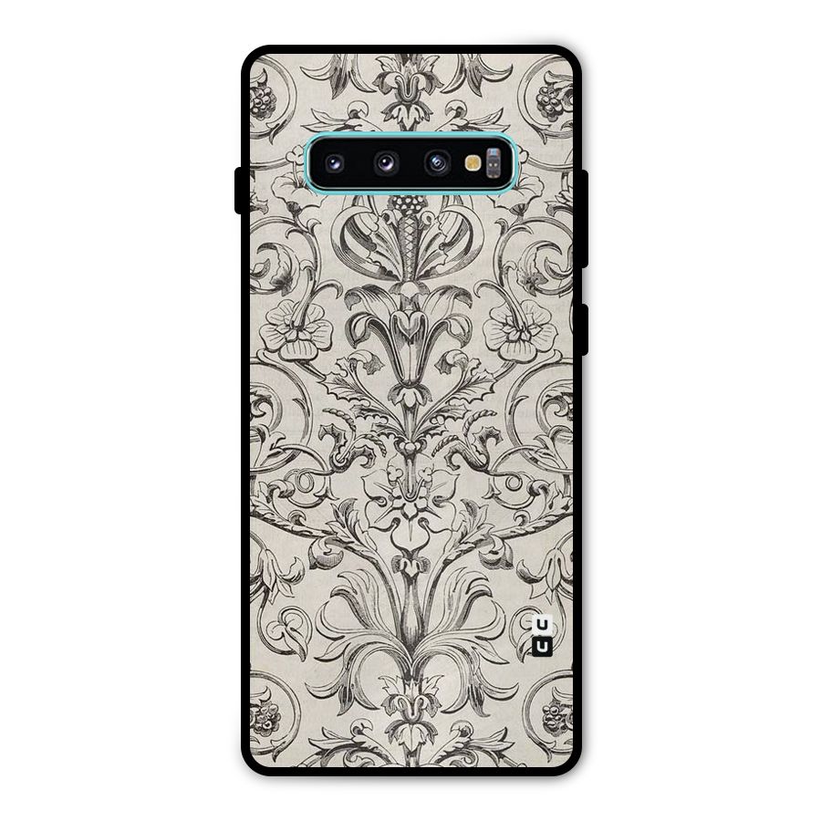 Pleasing Artsy Design Metal Back Case for Galaxy S10 Plus
