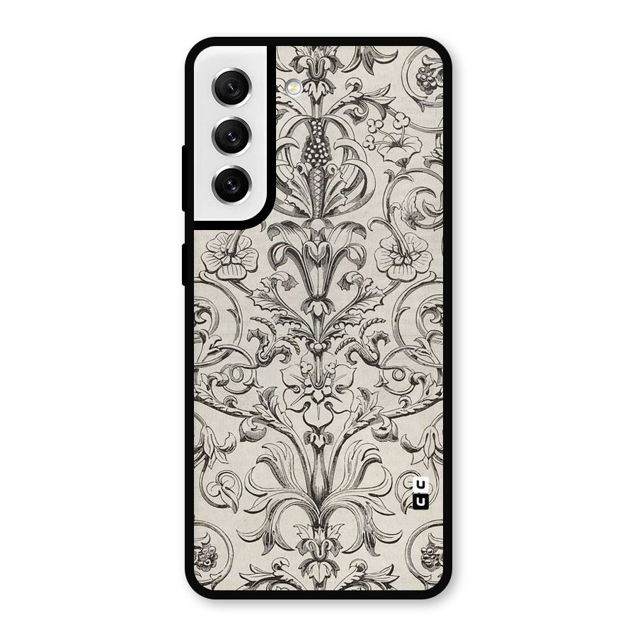 Pleasing Artsy Design Metal Back Case for Galaxy S21 FE 5G