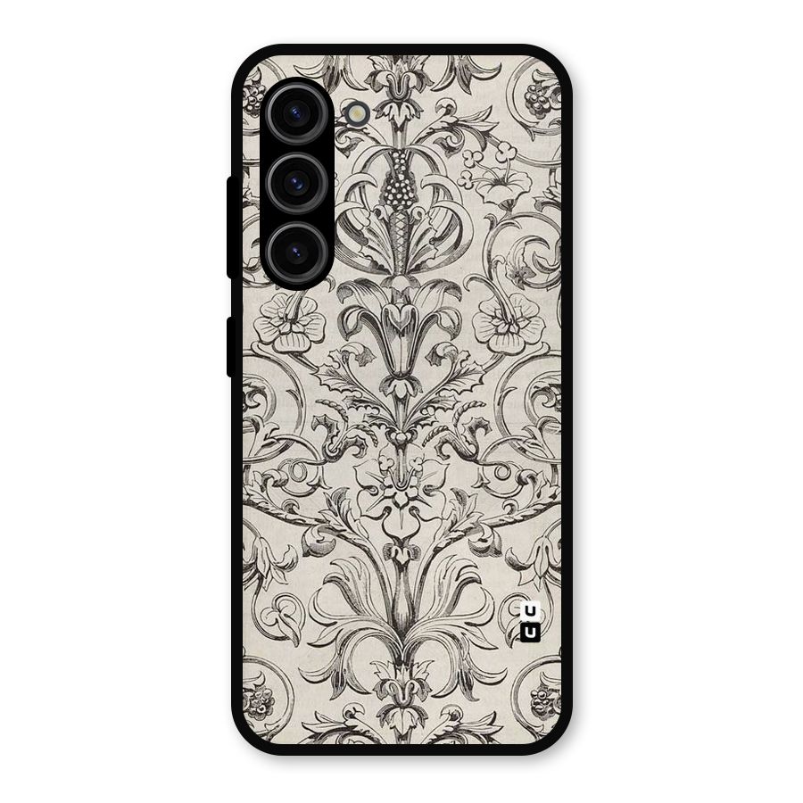 Pleasing Artsy Design Metal Back Case for Galaxy S23