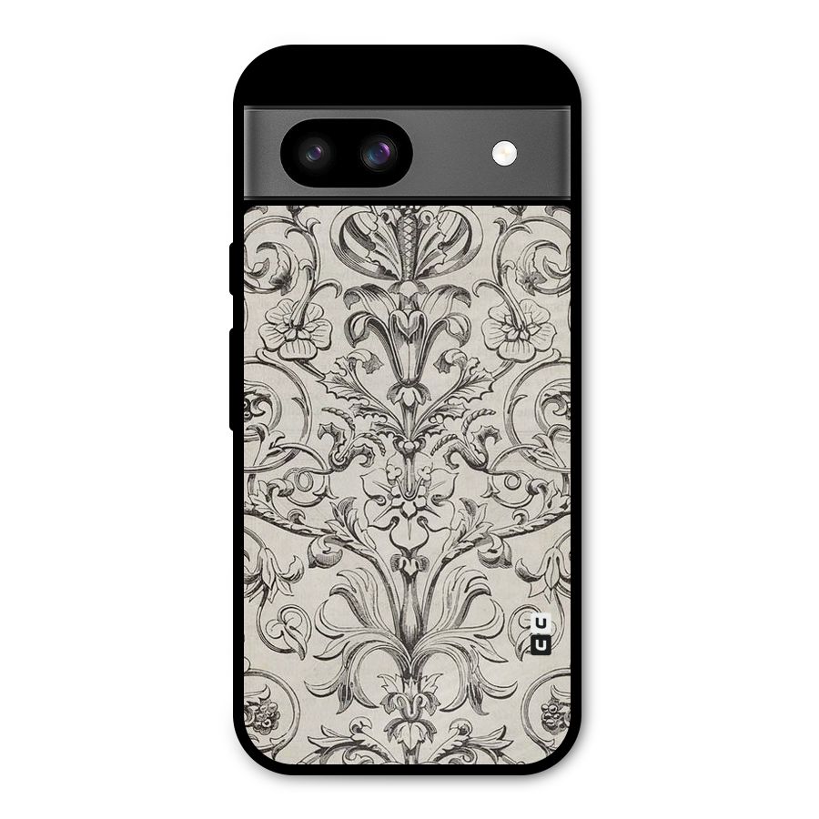 Pleasing Artsy Design Metal Back Case for Google Pixel 8a