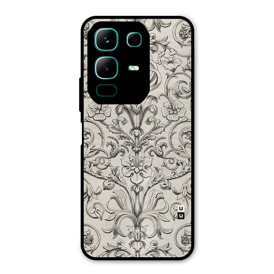 Pleasing Artsy Design Metal Back Case for Infinix Note 50x