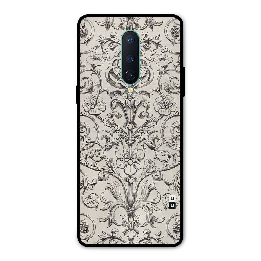 Pleasing Artsy Design Metal Back Case for OnePlus 8