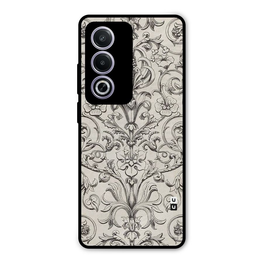 Pleasing Artsy Design Metal Back Case for Oppo K12x