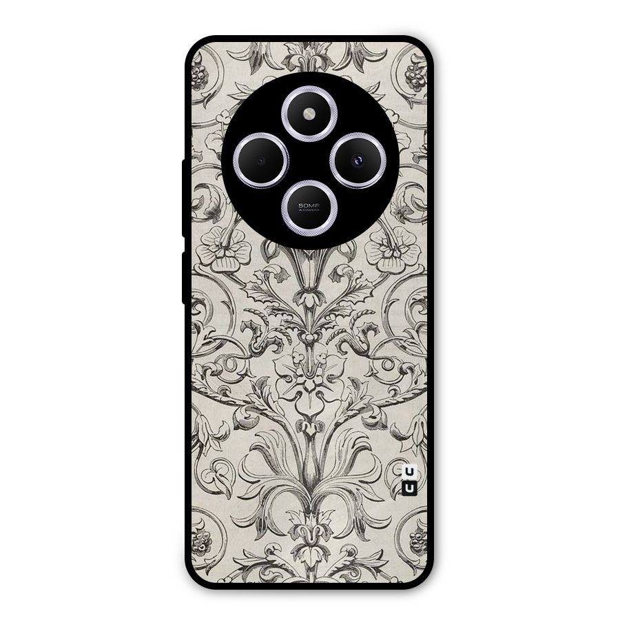 Pleasing Artsy Design Metal Back Case for Poco C75 5G