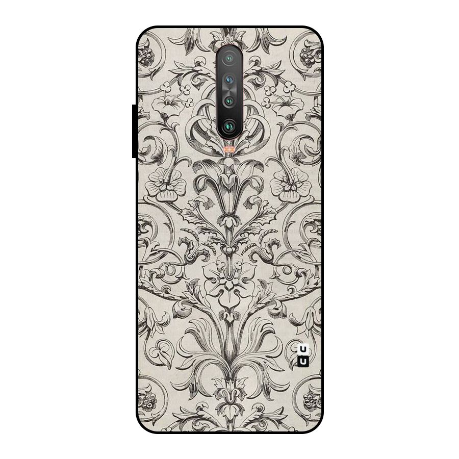 Pleasing Artsy Design Metal Back Case for Poco X2