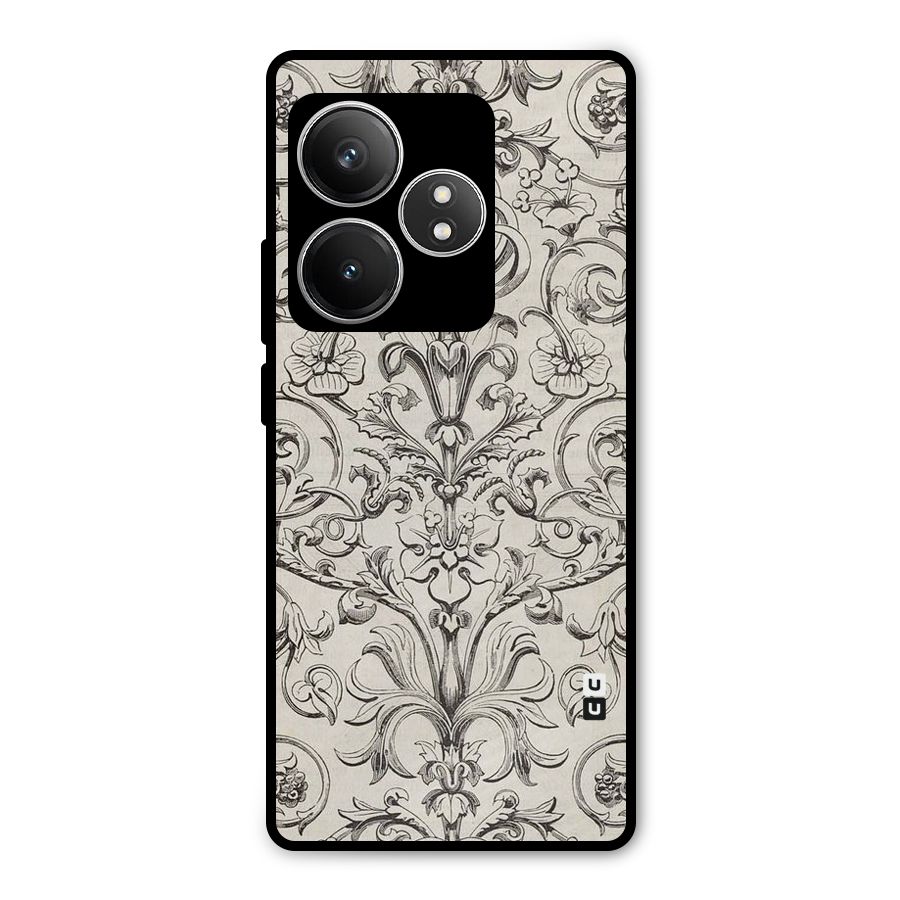 Pleasing Artsy Design Metal Back Case for Realme GT 6T