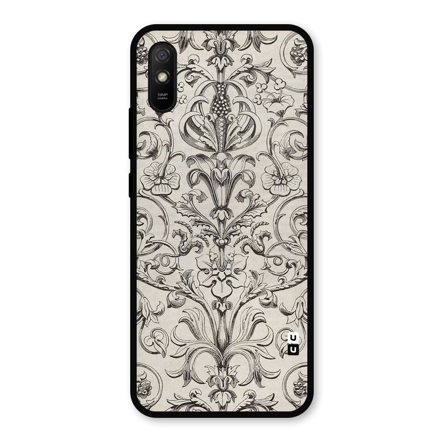 Pleasing Artsy Design Metal Back Case for Redmi 9i