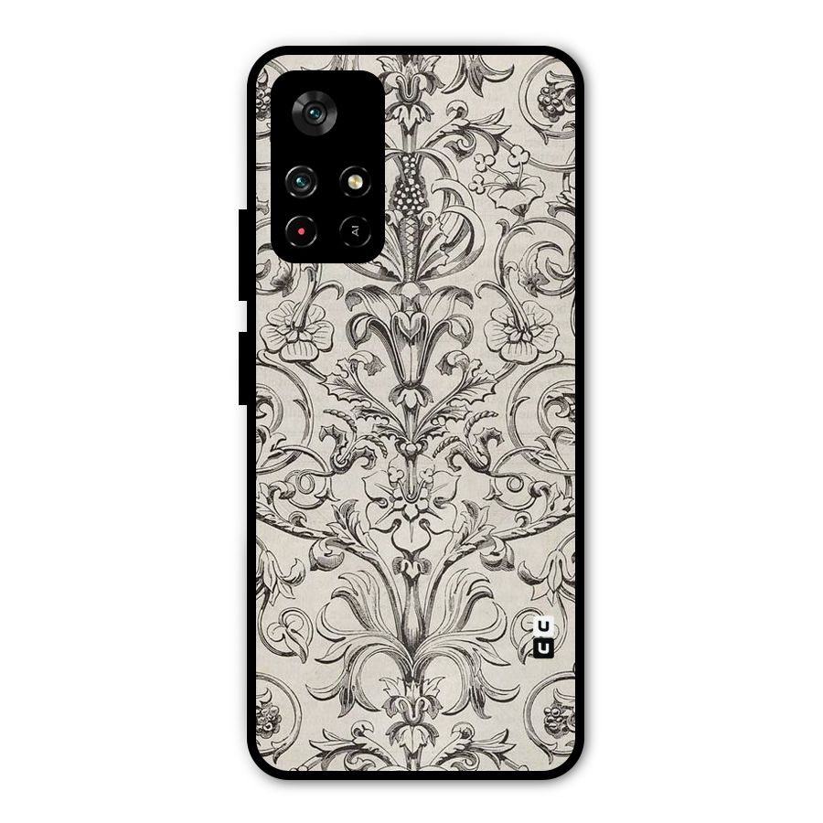Pleasing Artsy Design Metal Back Case for Redmi Note 11T 5G