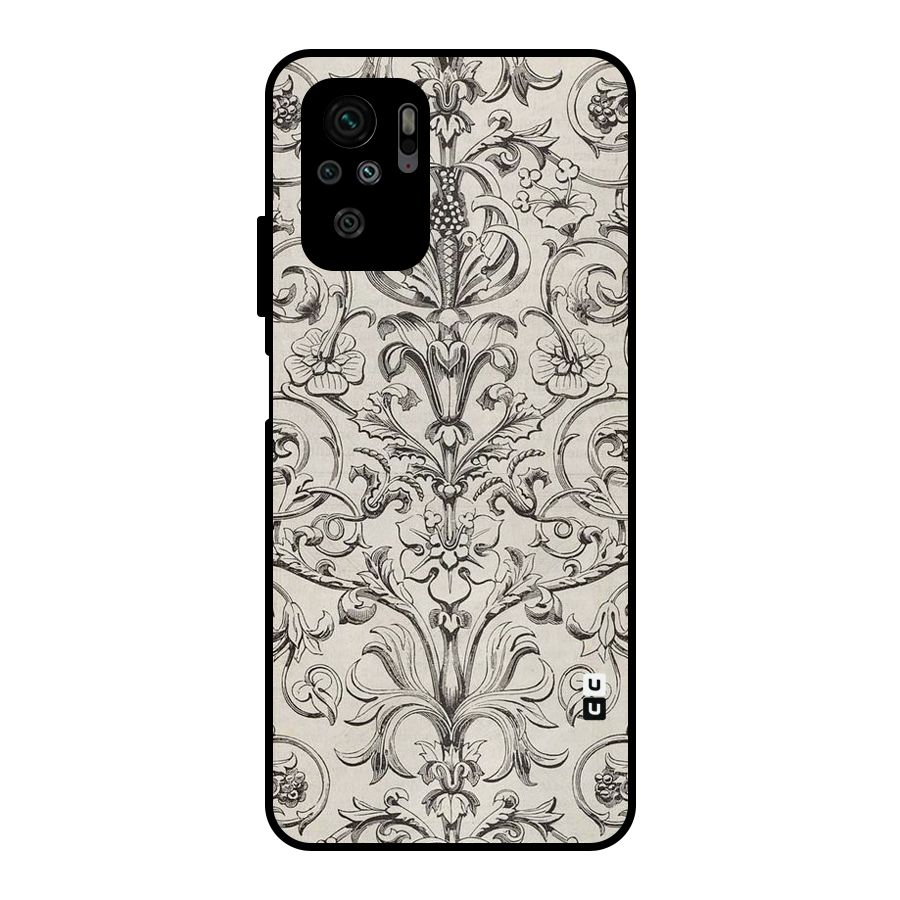 Pleasing Artsy Design Metal Back Case for Redmi Note 11 SE