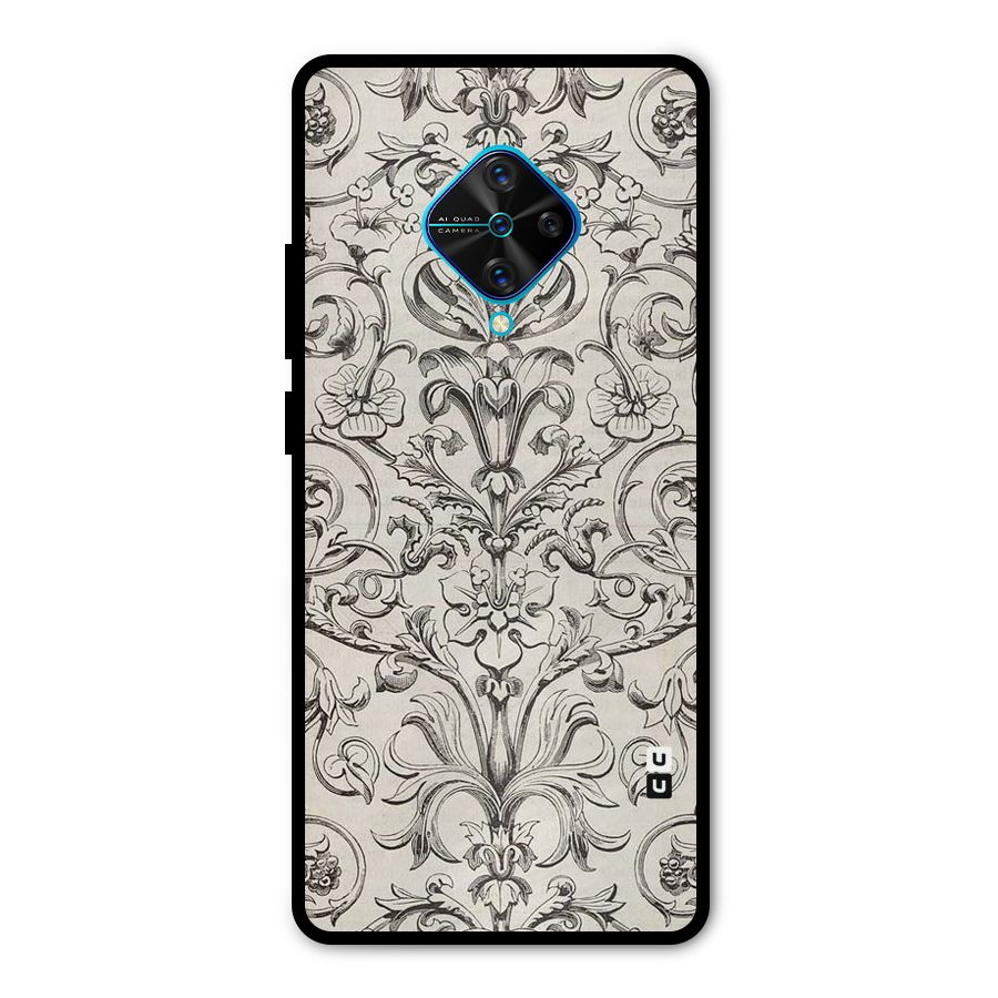 Pleasing Artsy Design Metal Back Case for Vivo S1 Pro