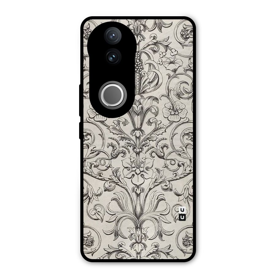 Pleasing Artsy Design Metal Back Case for Vivo V50
