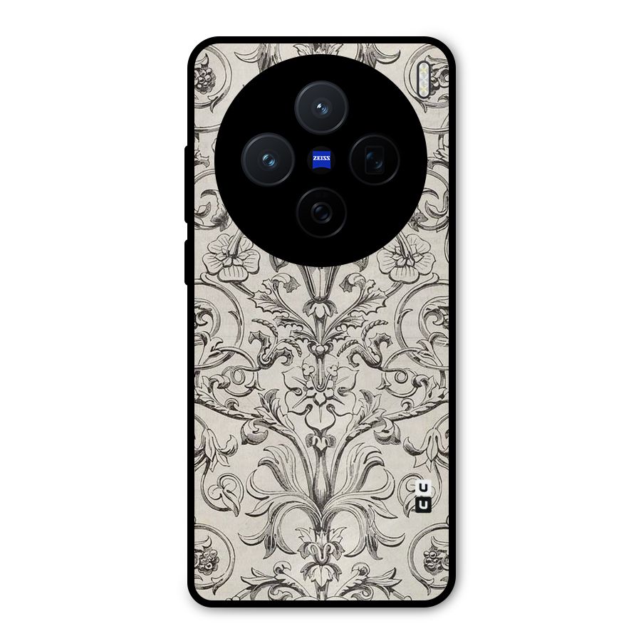 Pleasing Artsy Design Metal Back Case for Vivo X200