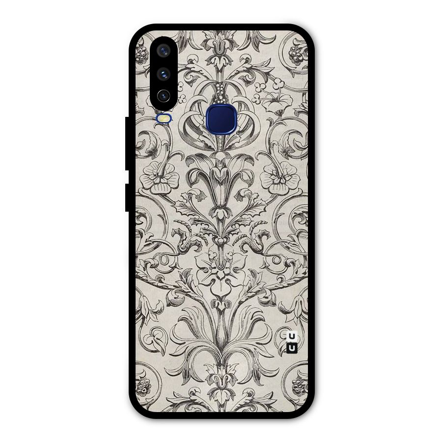 Pleasing Artsy Design Metal Back Case for Vivo Y15